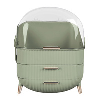 Makeup Storage Case Cosmetic Organiser Light Green - Model-949B6B