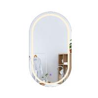 LED Wall Mirror Oval Anti-fog 50x90cm - Model-799673