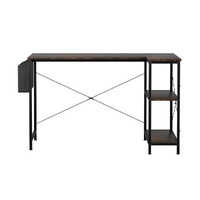 L Shaped Computer Desk Corner Desk Brown - Model-EF82F3