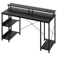Levede Gaming Desk Computer Table Monitor Shelf 140cm
