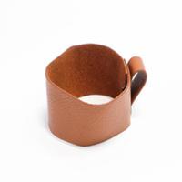 Luxe Leather Sleeve Camino-Tan