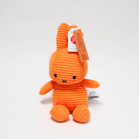 MIFFY SITTING CORDUROY ORANGE 23 CM