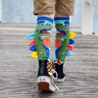 Dinosaur Socks With Spikes Kids & Adults Age 6 - 99 - Model-497F7A