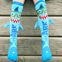 Shark Socks With Spikes Toddler Ages 3 - 5 - Model-603718