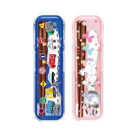 Portable Spork Set with Case Working Car - Model-2A1BD7