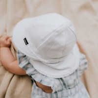 Bedhead Legionnaire Hat - Ruffle Trim 'White? M - Model-79F4BB