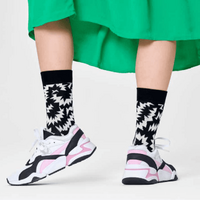 adult Zig Zag Sock Size 36-40 - Model-52814D