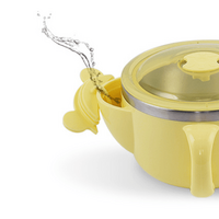 Stainless Steel Bowl 370ml Pink - Model-C533E6