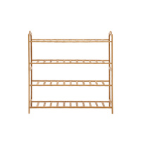 Bamboo Shoe Rack Storage Wooden - Model-8873F0