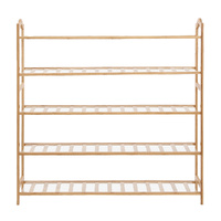 Shoe Rack Bamboo Storage Wooden - Model-FD0377