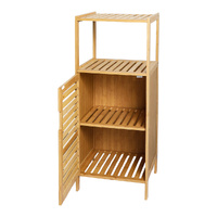 Bathroom Bamboo Storage Cabinet Natural - Model-FB249B