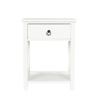 2x Bedside Tables Drawers Side - Model-71C245