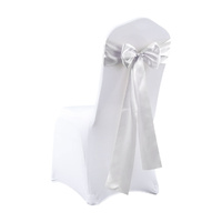 50x Satin Chair Sashes Cloth Cover Wedding - Model-342678