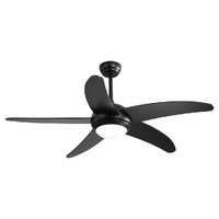 52'' Ceiling Fan LED Light DC Black - Model-54B526