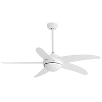 Ceiling Fan 52'' DC Motor Wood White - Model-B2B6EF