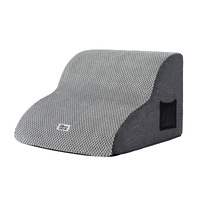 i.Pet Dog Ramp 2 Steps For Small Dogs Bed Sofa Car Foam Non-Slip Pet Cat Stairs