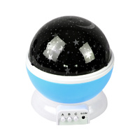 LED Star Projector Light Galaxy Starry Blue - Model-0DE555