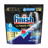 Finish Ultimate Pro x 32 Baking Soda Dishwasher Tablets