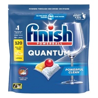 Finish Quantum Lemon x 120 Dishwasher Tablets