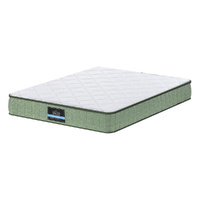 Giselle 25cm Memory Foam Mattress Dual Layer Zipper Cover Cool Charcoal Foam Mattresses Queen