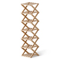 Artiss 7 Tier Bamboo Foldable Shoe Rack Organizer Entryway