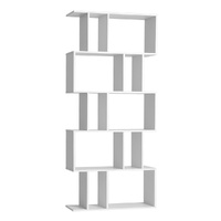 Artiss Bookshelf 5 Tiers - RITA White
