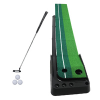 Golf Putting Mat 250cmx40cm Portable - Model-61597F
