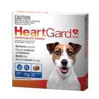 Heartgard 30 Plus Dog 0-11kg Blue 6pk