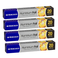Hercules Aluminium Foil 20mtr x4