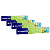 Hercules Cling Wrap 70mtr x4