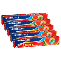 Hercules Jumbo Storage Bags 8pk x5