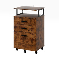Levede Mobile File Cabinet 3 Drawers Home Office Desk