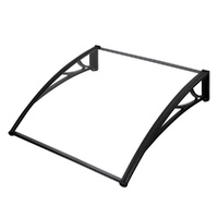 Window Door Awning Outdoor Solid Polycarbonate Canopy Patio DIY 