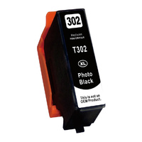 Cyan Compatible Inkjet Cartridge Replacement for 302XL