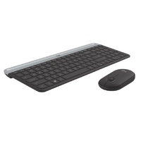 LOGITECH MK470 Slim Wireless Keyboard Mouse Combo Nano Receiver 1 Yr.