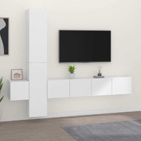 Grant 5 Piece TV Cabinet Set Engineered Wood