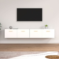 Cartersville Wall Cabinets 2 pcs 100x36.5x35 cm Engineered Wood