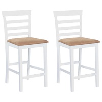 Bar Chairs 2 pcs Fabric