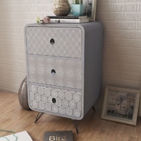 Groveton Side Cabinet with 3 Drawers