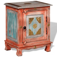 Clyde Nightstand Solid Mango Wood Orange