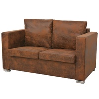 Hadleigh Sofa 137x73x82 cm Artificial Suede Leather