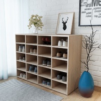 Shoe Rack Engineered Wood 92x30x67.5 cm