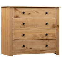 Side Cabinet 80x40x73 cm Pine Panama Range