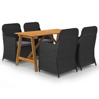 5 Piece Garden Dining Set