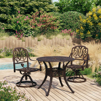 Bistro Set Cast Aluminium