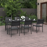Outdoor Dining Set Steel