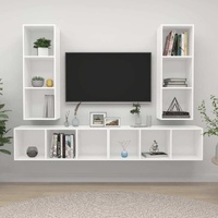 Rainhill Wall-mounted TV Cabinets 4 pcs Engineered Wood