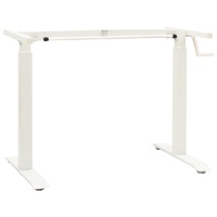 Manual Height Adjustable Standing Desk Frame Hand Crank