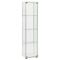 Storage Cabinet Tempered Glass