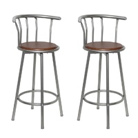 Bar Stools 2 pcs Steel